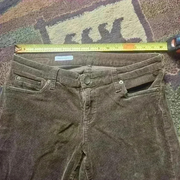 Kut from the kloth Farrah baby bootcut brown corduroy pants size 8. - Picture 12 of 12
